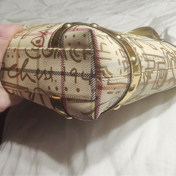 Coach Heritage Tatersall Graffiti Signature Tote bag - Picture 7 of 12